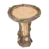 Офтобпарасти қатрони ҳунарҳои боғи ороишӣ Polyresin офтобпарасти парранда ванна